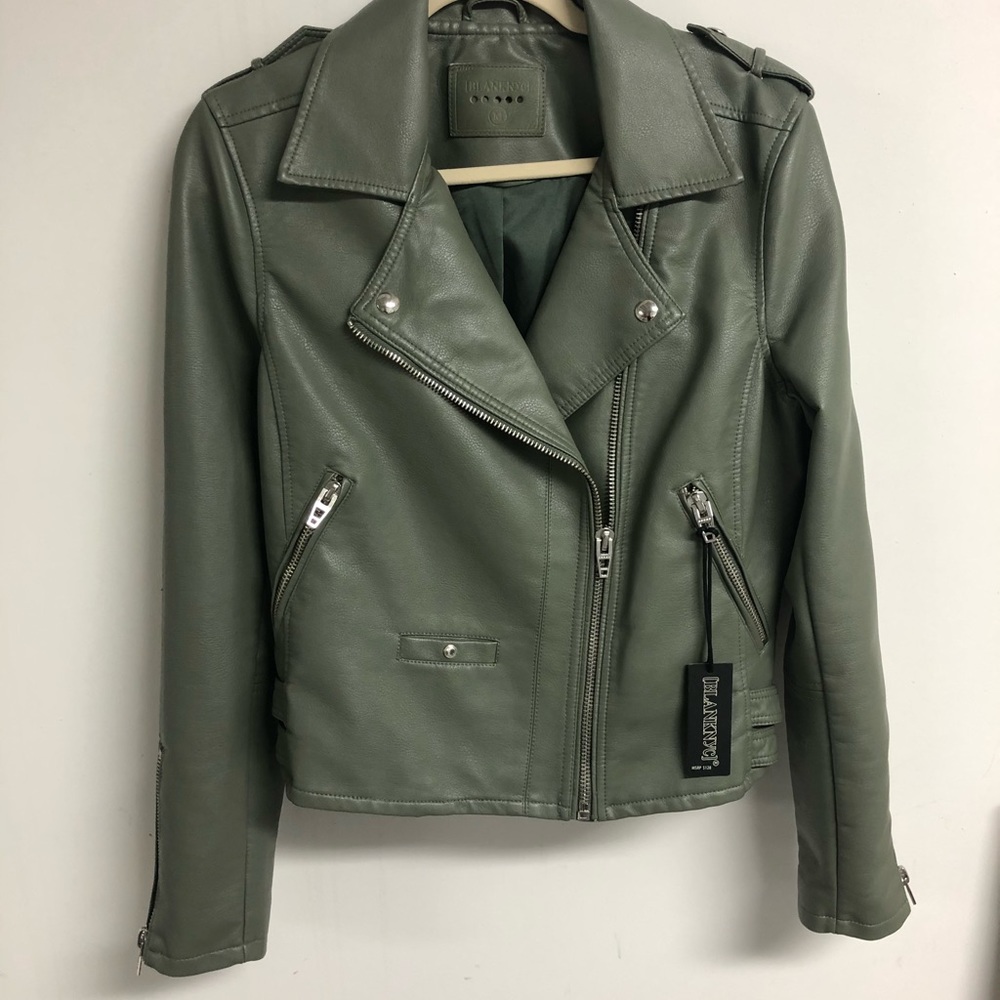 BLANK NYC VEGAN LEATHER JACKET